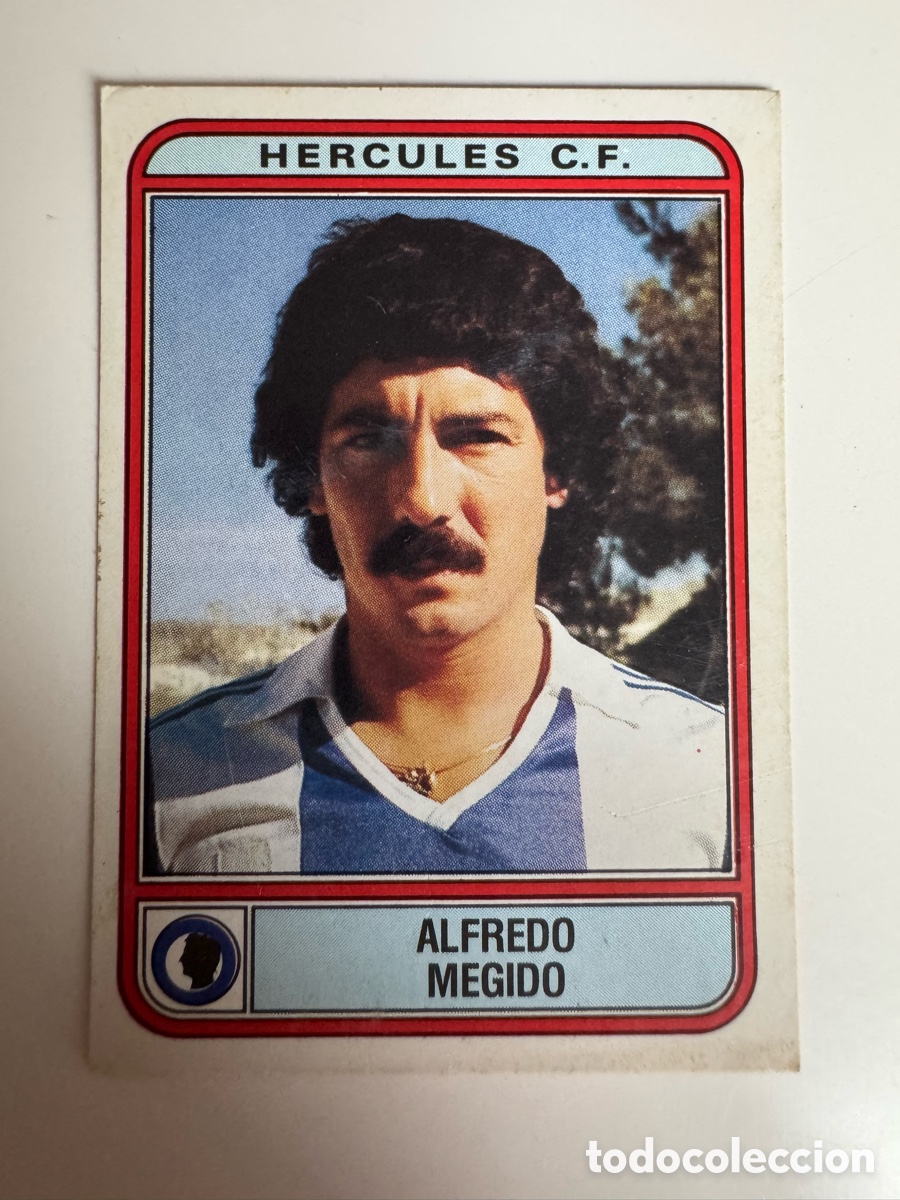 Cromos de f&uacute;tbol: Figurine Panini Futbol 81 - 82 1981 1982 Hercules CF &ndash; N&ordm; 167 &ndash; ALFREDO MEGIDO