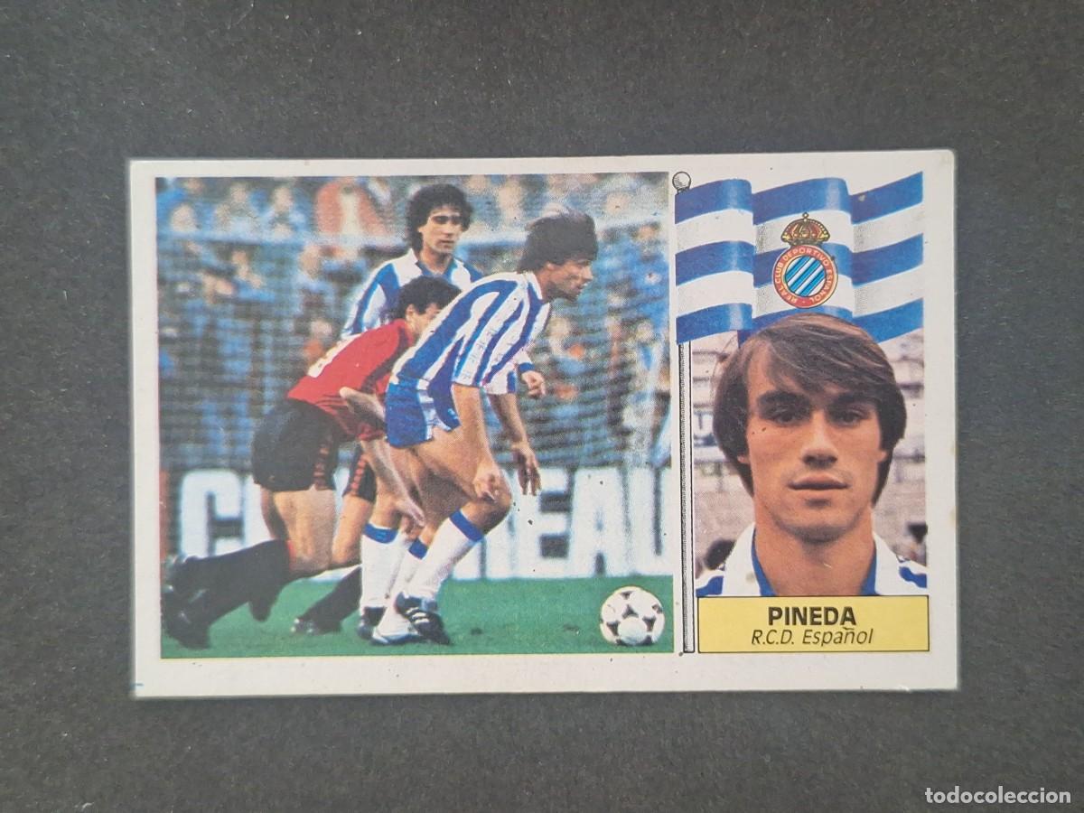 Figurine di Calcio: L5 PINEDA R. C. D. ESPA&Ntilde;OL LIGA ESTE 1986 1987 86 87 DESPEGADO RECUPERADO