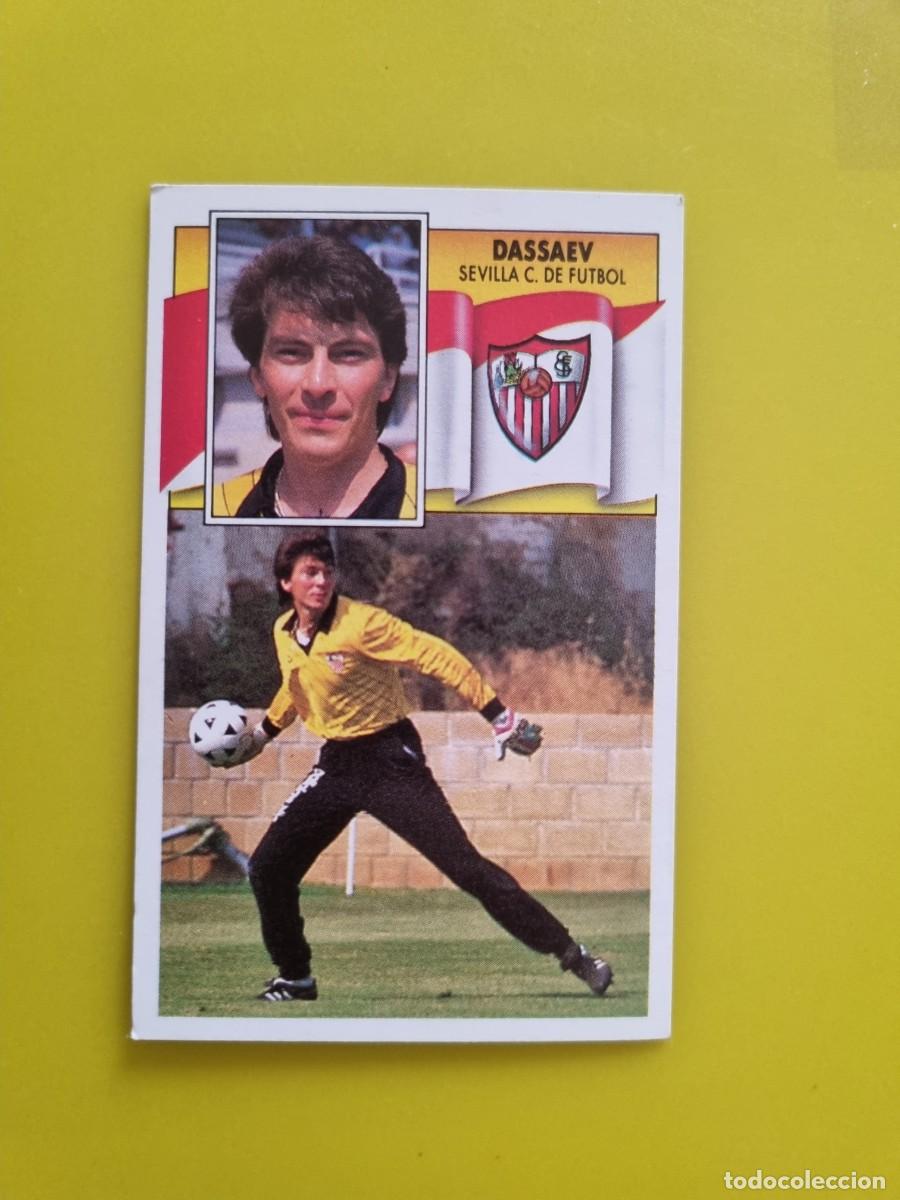 Cromos de f&uacute;tbol: CROMO LIGA ESTE 90 91 1990 1991 NUNCA PEGADO SIN PEGAR DASSAEV SEVILLA CF AR1026