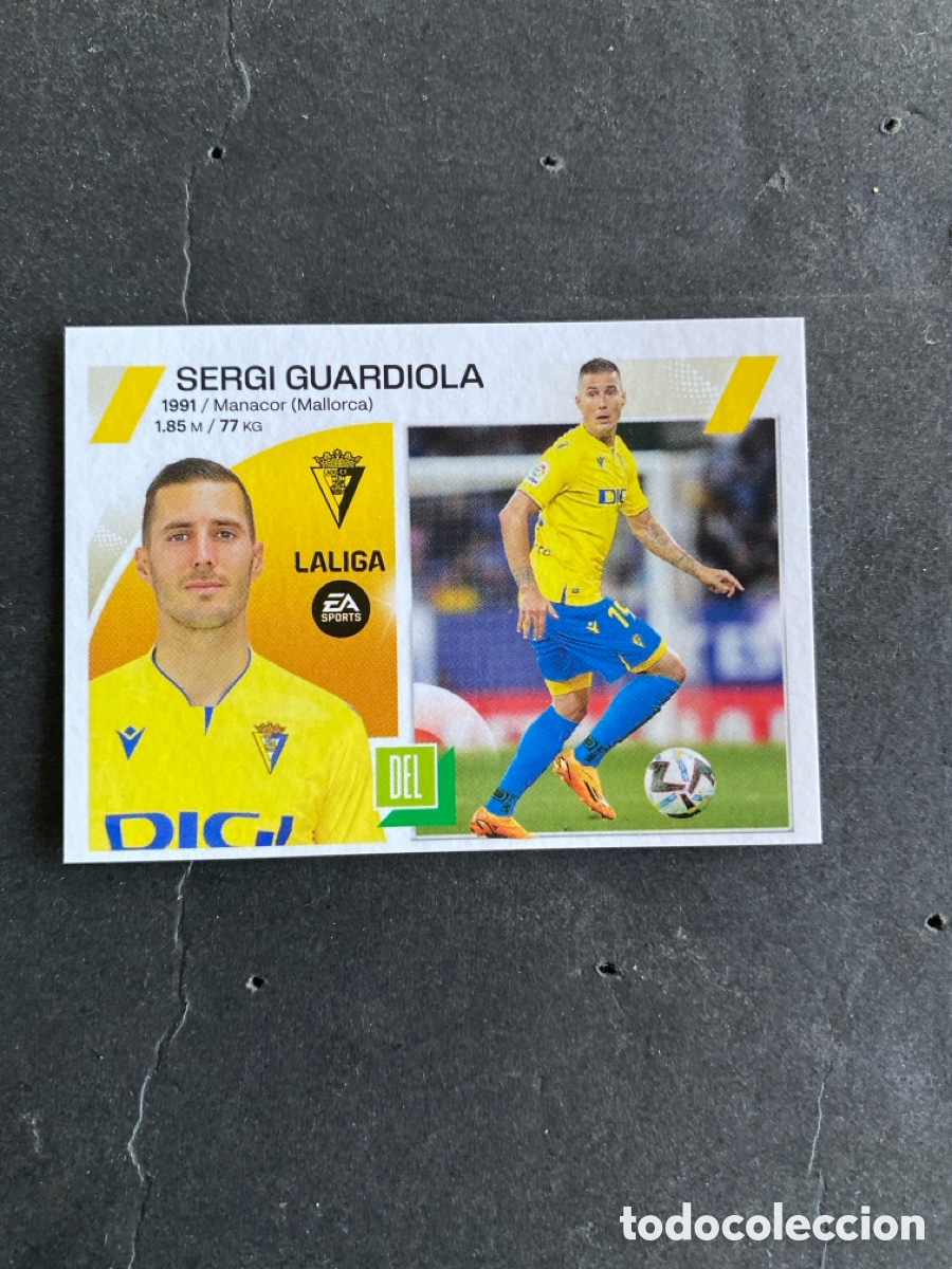 Cromos de f&uacute;tbol: Cromo liga 23/24 Cadiz N* 19