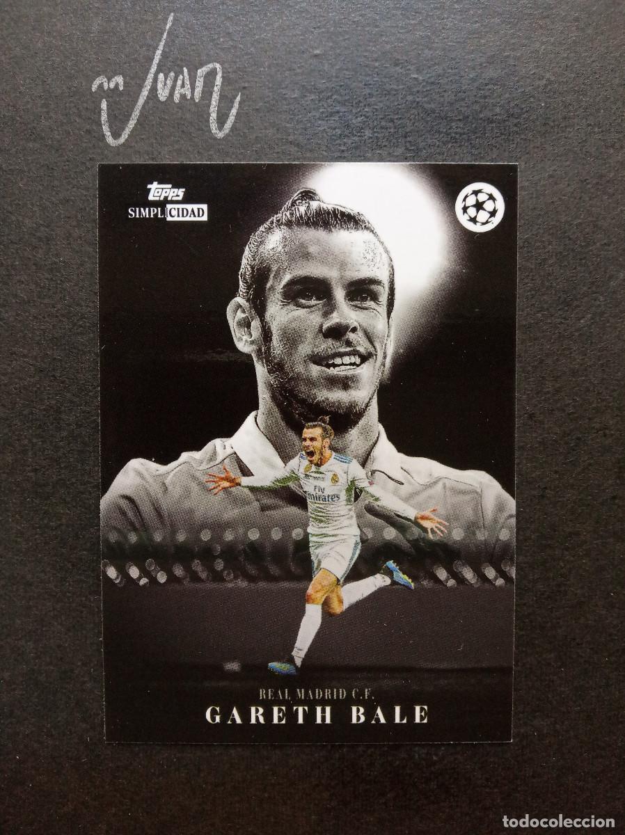 Cromos de f&uacute;tbol: EXALTACION GARETH BALE REAL MADRID GALES ⚽ TOPPS &reg; SIMPLICIDAD UEFA CHAMPIONS 2025 2026 25 26 NUEVO
