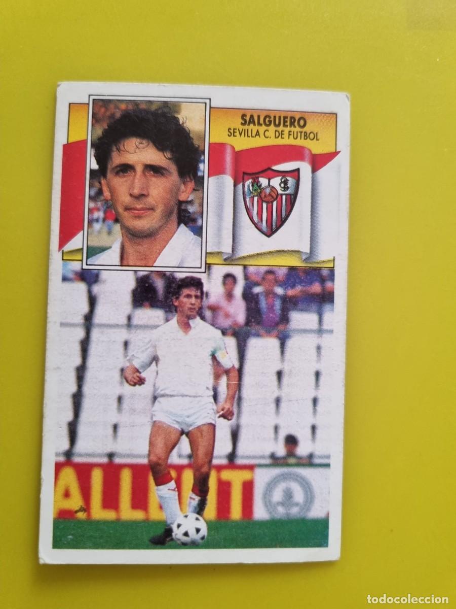 Cromos de f&uacute;tbol: CROMO LIGA ESTE 90 91 1990 1991 NUNCA PEGADO SIN PEGAR SALGUERO SEVILLA CF AR1026