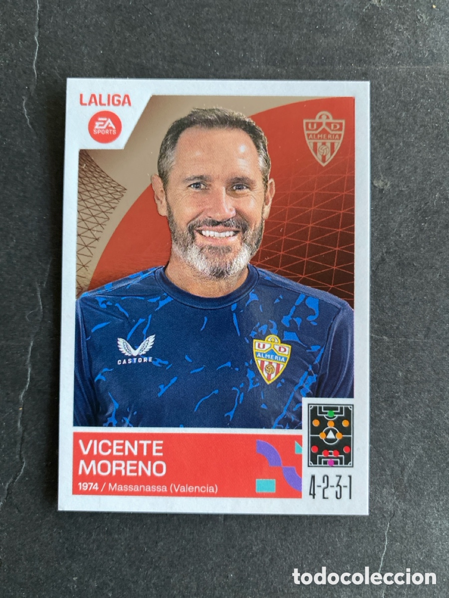 Cromos de f&uacute;tbol: Cromo liga 23/24 Almer&iacute;a N* 2