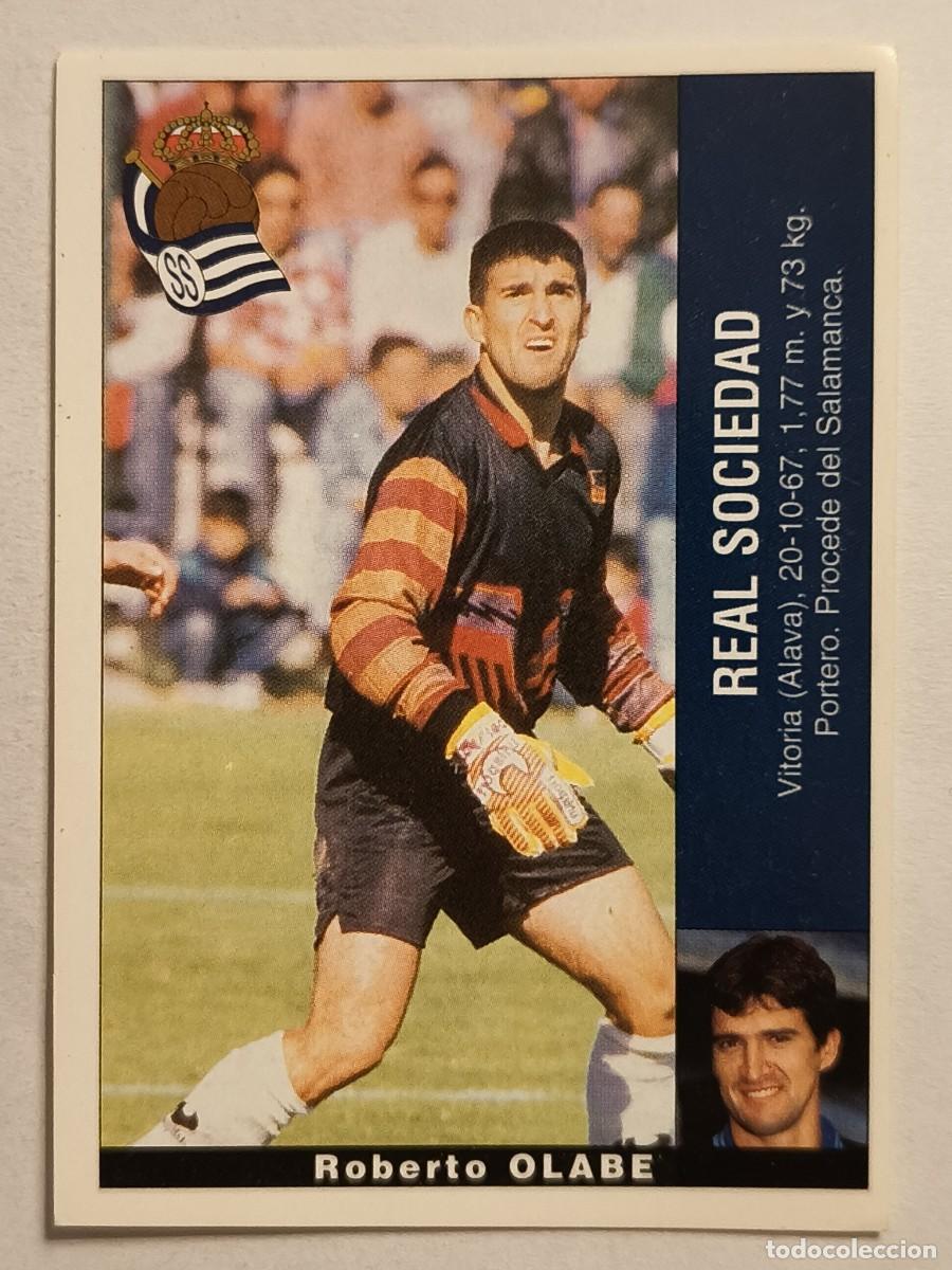 Cromos de f&uacute;tbol: #OLABE ULTIMO FICHAJE 3 (REAL SOCIEDAD) LIGA 95/96 PANINI