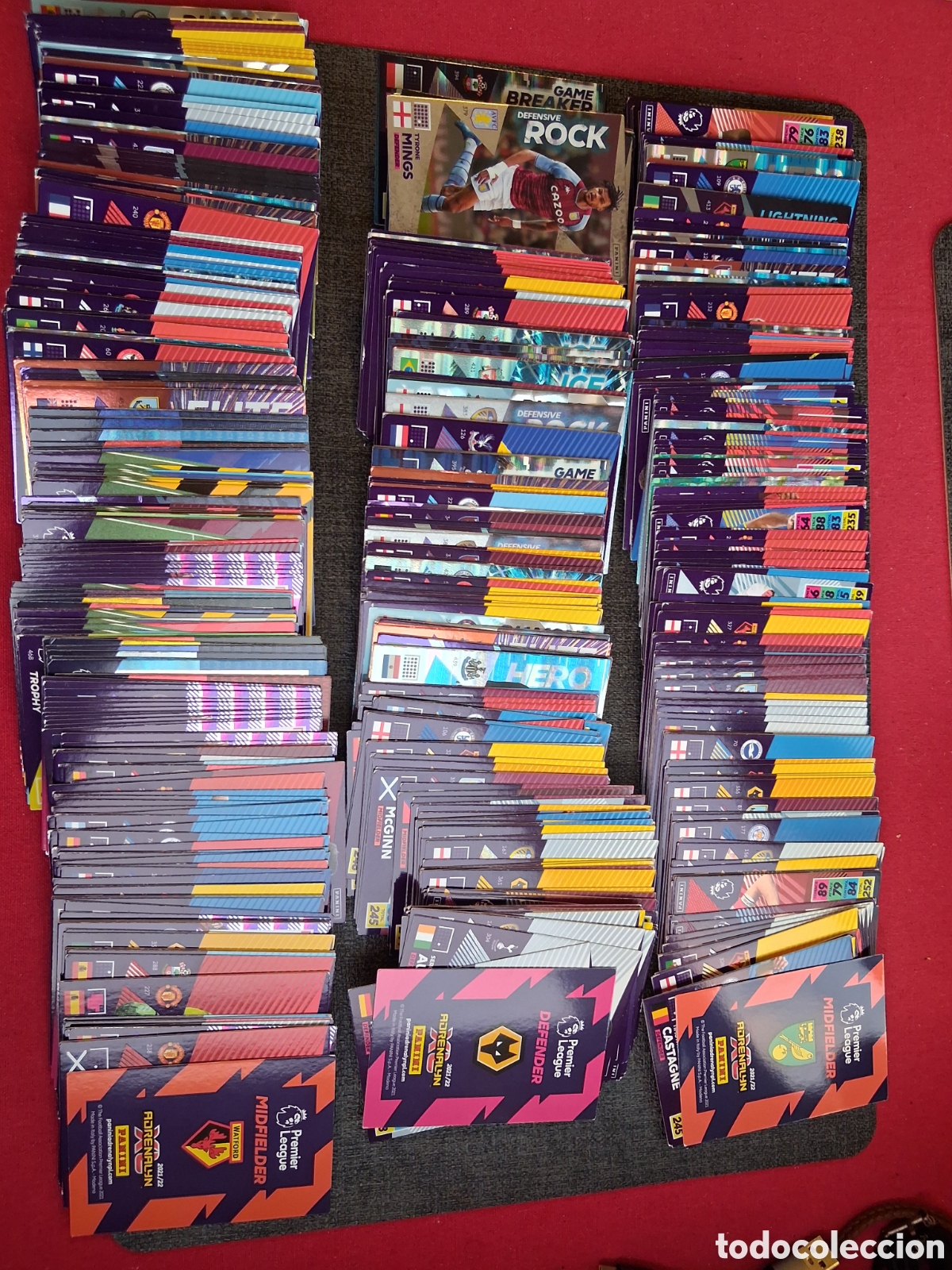 Cromos de f&uacute;tbol: 600 cromos adrenalyn premier 21/22