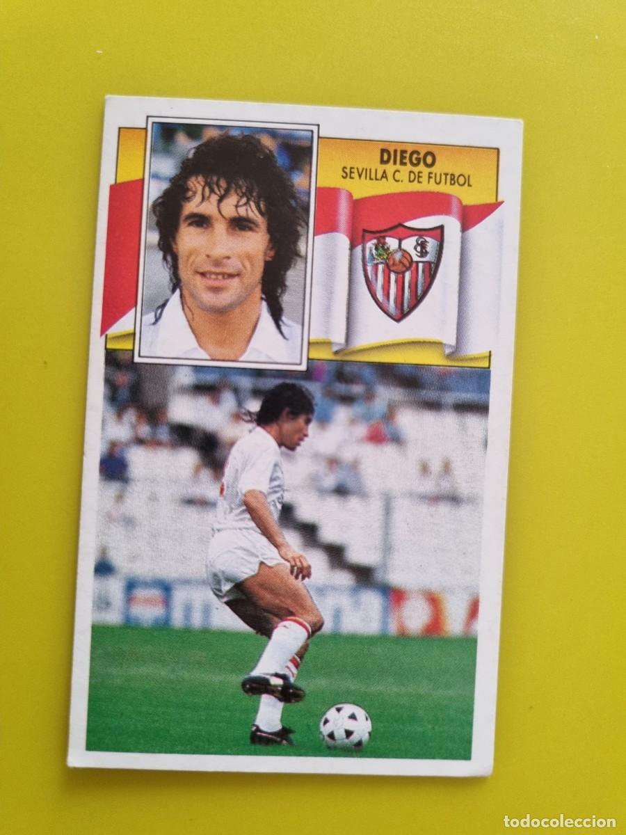 Cromos de f&uacute;tbol: CROMO LIGA ESTE 90 91 1990 1991 NUNCA PEGADO SIN PEGAR DIEGO SEVILLA CF AR1026