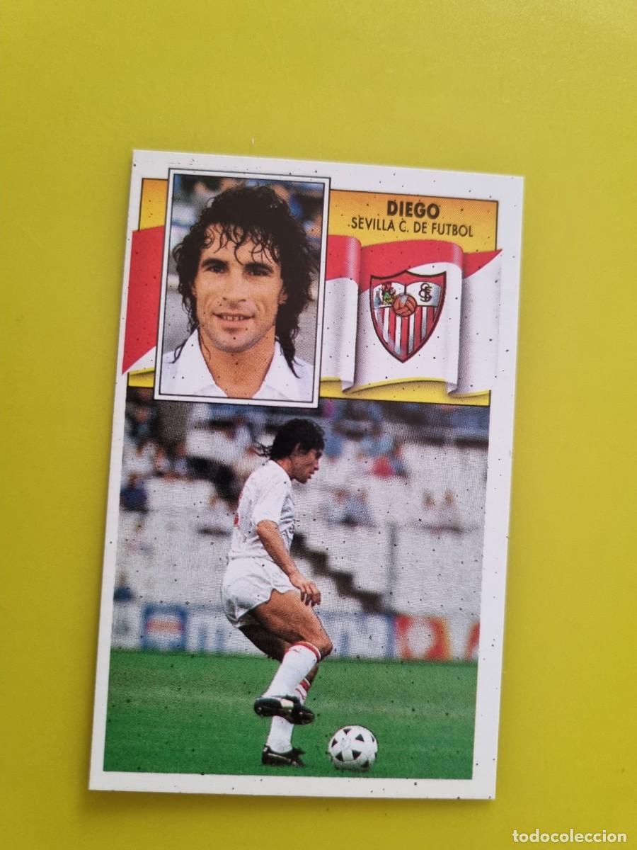 Fu&szlig;ball-Sticker: CROMO LIGA ESTE 90 91 1990 1991 NUNCA PEGADO SIN PEGAR DIEGO SEVILLA CF AR1026