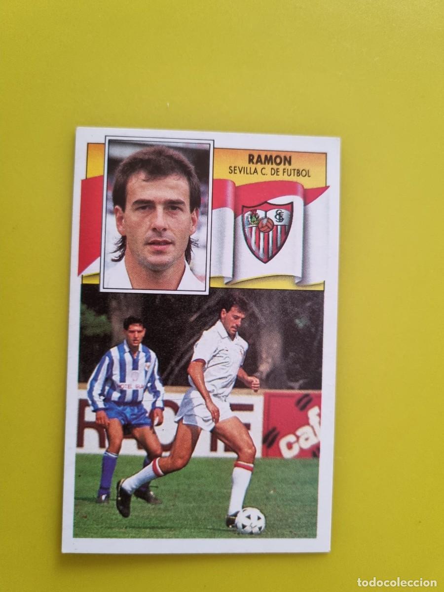 Cartes &agrave; collectionner de Football: CROMO LIGA ESTE 90 91 1990 1991 NUNCA PEGADO SIN PEGAR RAMON SEVILLA CF AR1026