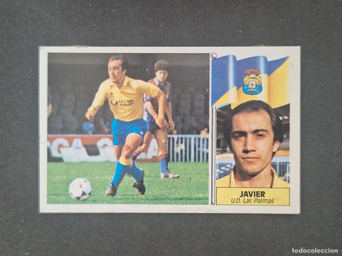 Cartes &agrave; collectionner de Football: L5 JAVIER U. D. LAS PALMAS LIGA ESTE 1986 1987 86 87 DESPEGADO RECUPERADO