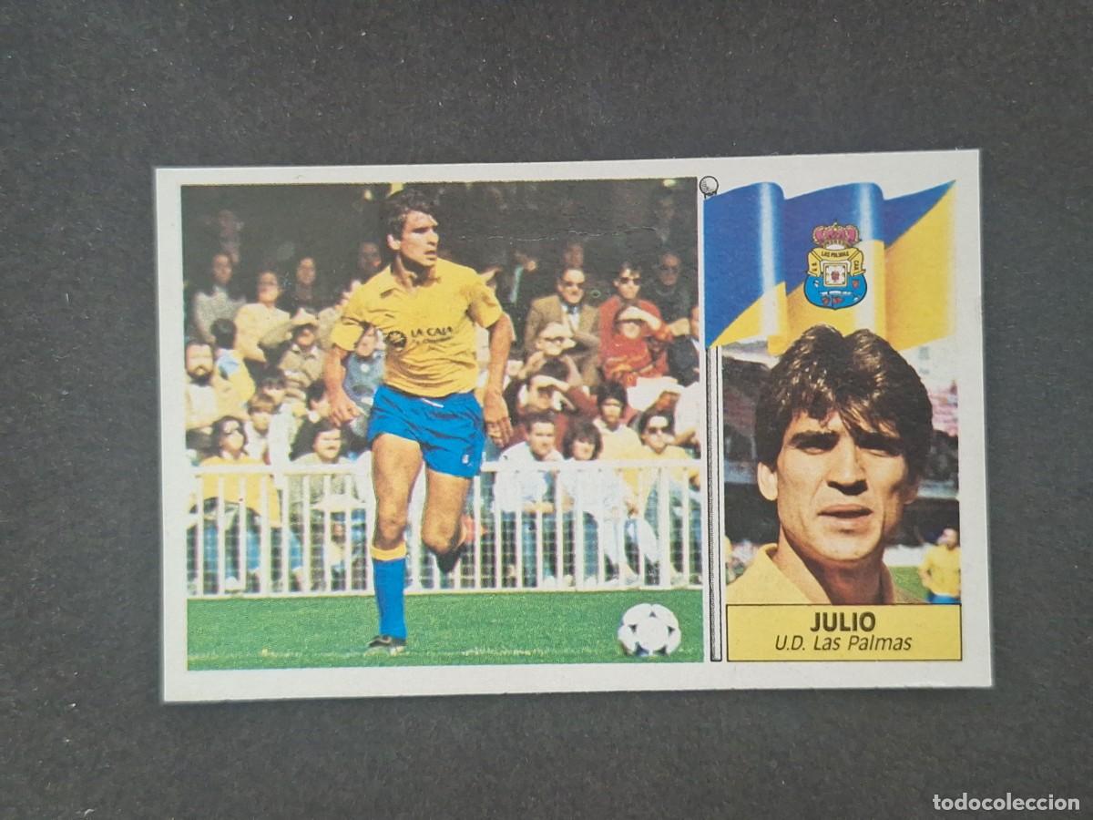 Fu&szlig;ball-Sticker: L5 JULIO U. D. LAS PALMAS LIGA ESTE 1986 1987 86 87 DESPEGADO RECUPERADO