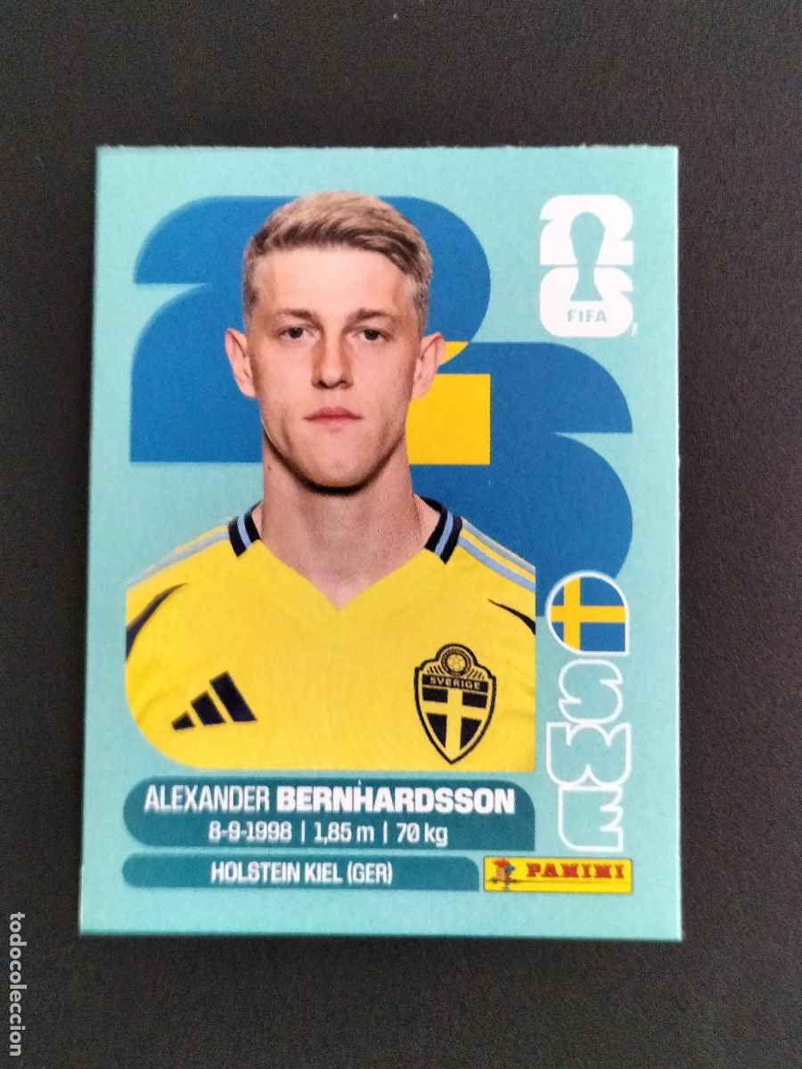 Fu&szlig;ball-Sticker: SWE EXTRA ALEXANDER BERNHARDSSON SUECIA CROMOS STICKER UPDATE MUNDIAL 26 2026 FIFA WORLD CUP PANINI