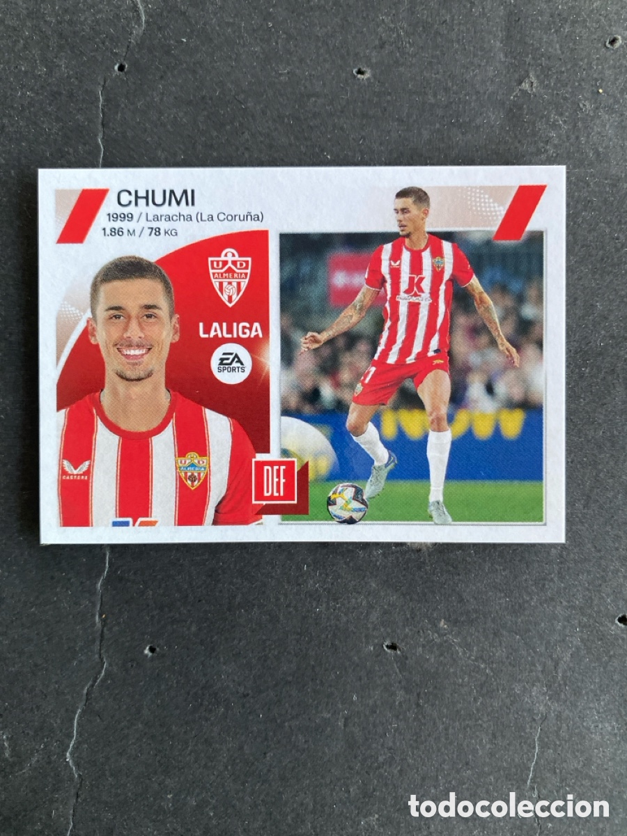 Fu&szlig;ball-Sticker: Cromo liga 23/24 Almeria N* 6