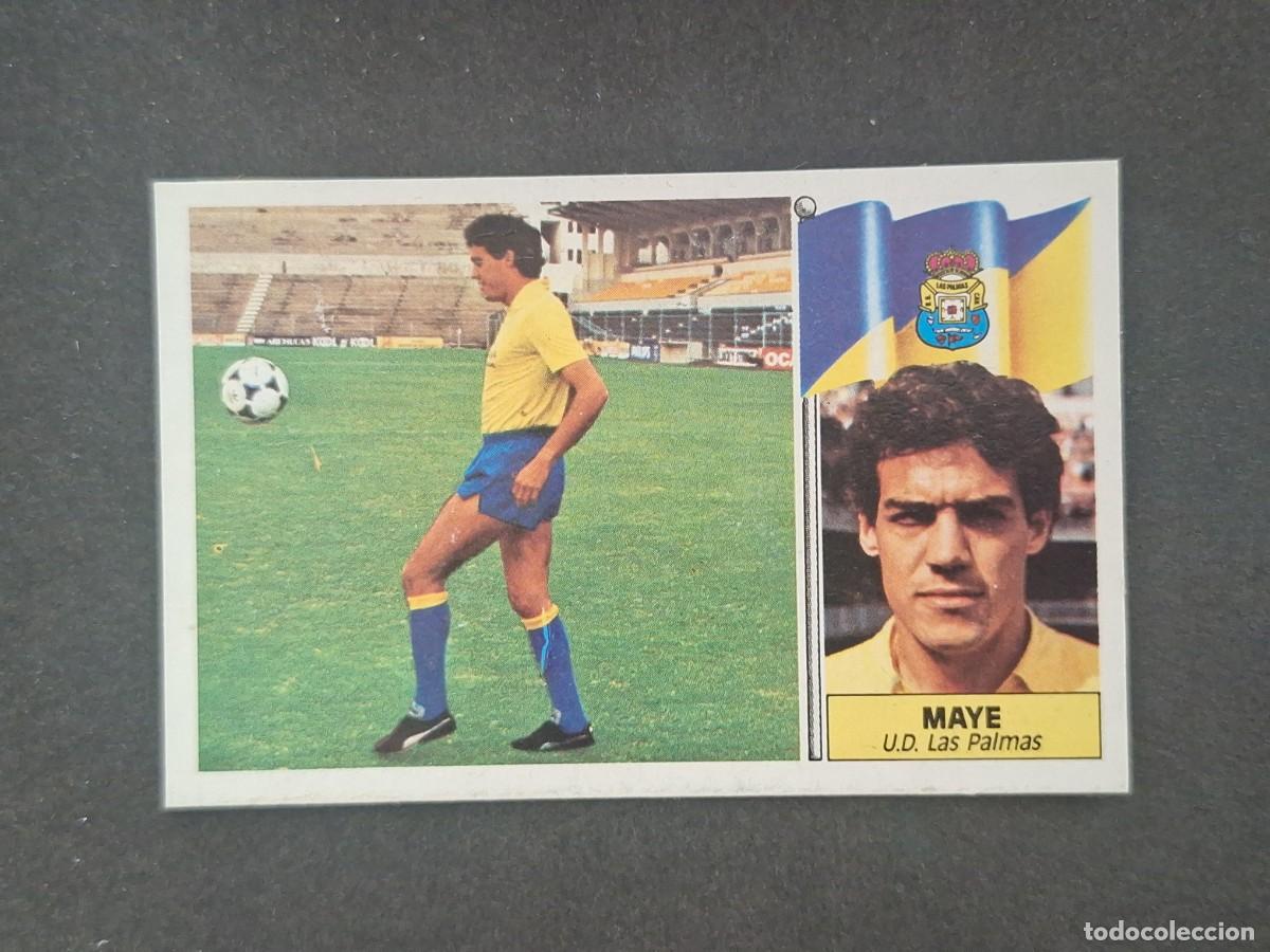 Fu&szlig;ball-Sticker: L5 MAYE U. D. LAS PALMAS LIGA ESTE 1986 1987 86 87 DESPEGADO RECUPERADO