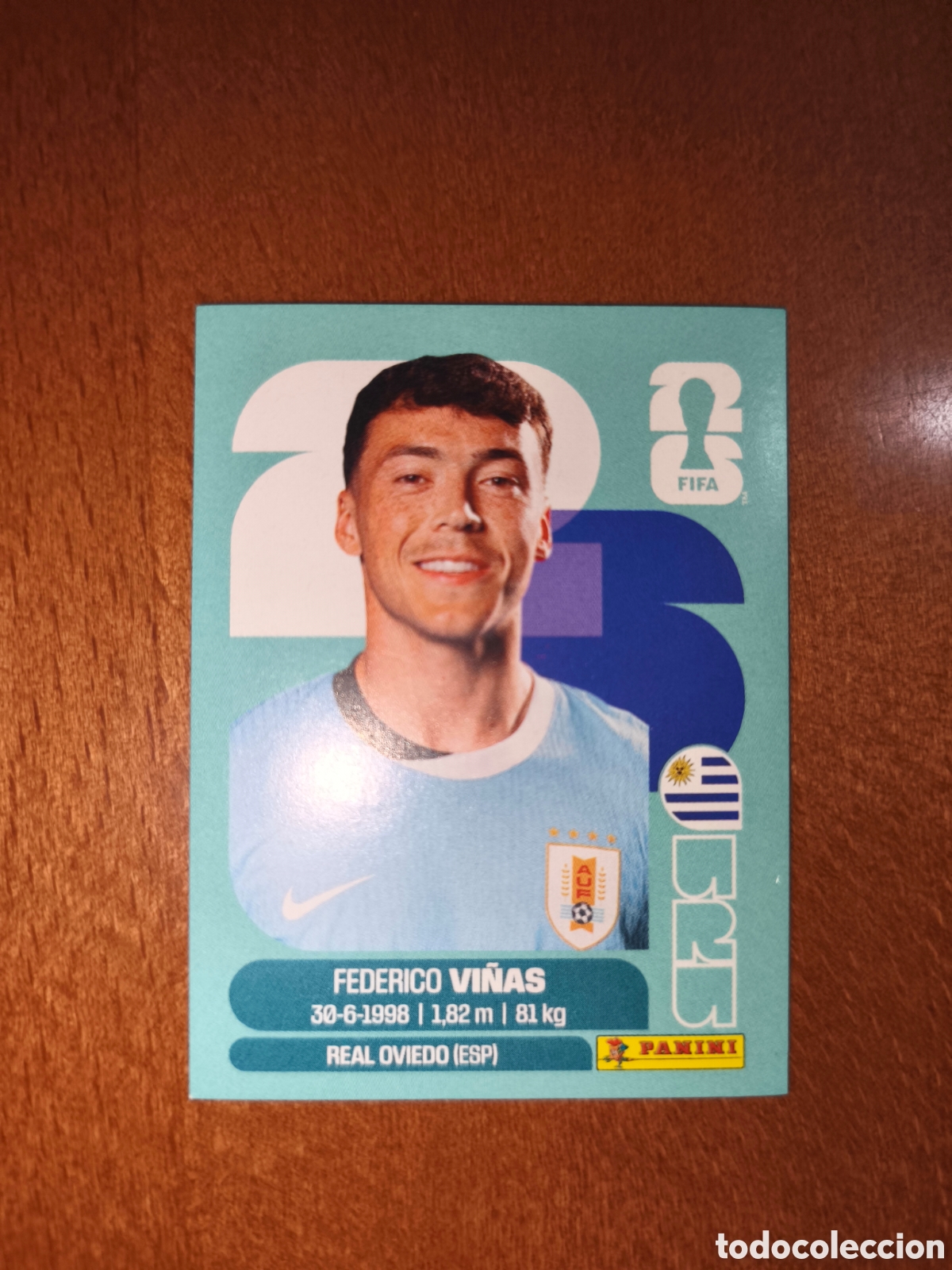Cartes &agrave; collectionner de Football: URU18 Federico Vi&ntilde;as URU 18 Fifa World Cup 2026 Uruguay