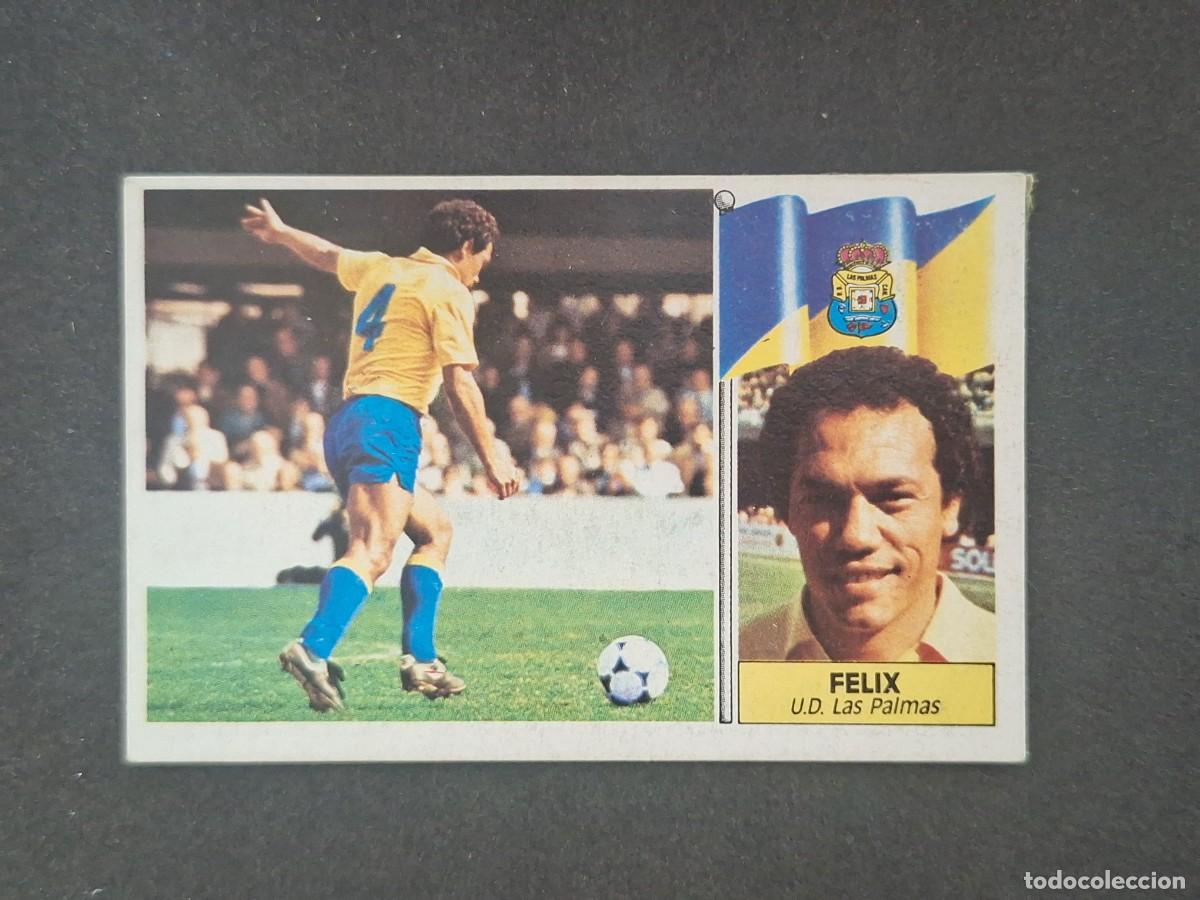 Cartes &agrave; collectionner de Football: L5 FELIX U. D. LAS PALMAS LIGA ESTE 1986 1987 86 87 DESPEGADO RECUPERADO