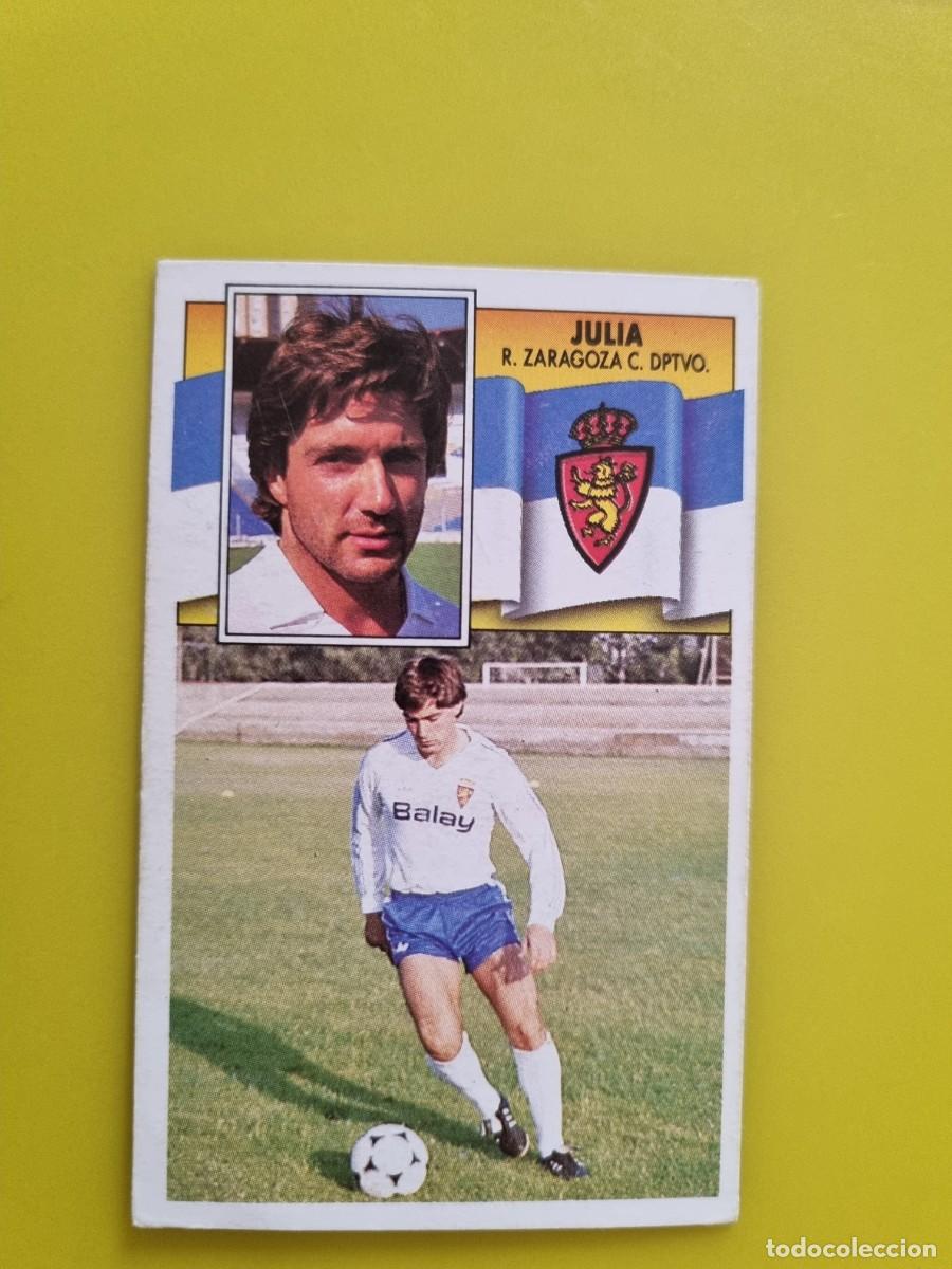 Cartes &agrave; collectionner de Football: CROMO LIGA ESTE 90 91 1990 1991 NUNCA PEGADO SIN PEGAR JULIA REAL ZARAGOZA AR1026