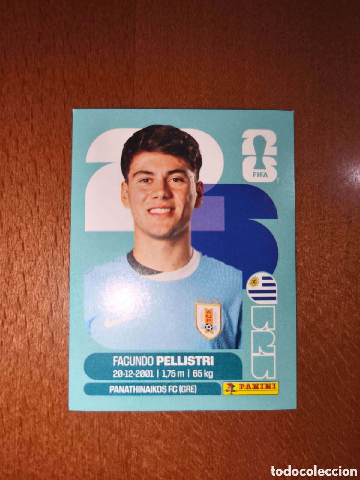 Cartes &agrave; collectionner de Football: URU20 Facundo Pellistri URU 20 Fifa World Cup 2026 Uruguay