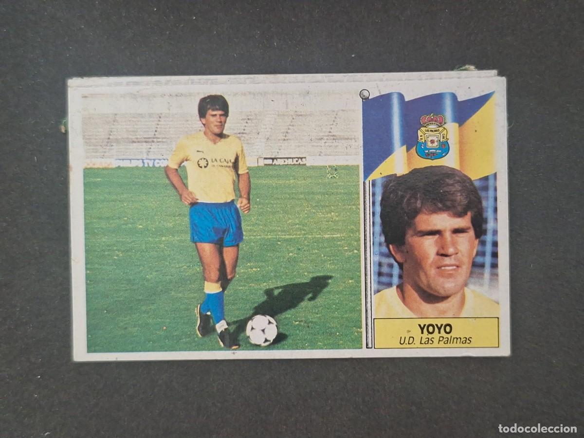 Cartes &agrave; collectionner de Football: L5 YOYO U. D. LAS PALMAS LIGA ESTE 1986 1987 86 87 DESPEGADO RECUPERADO