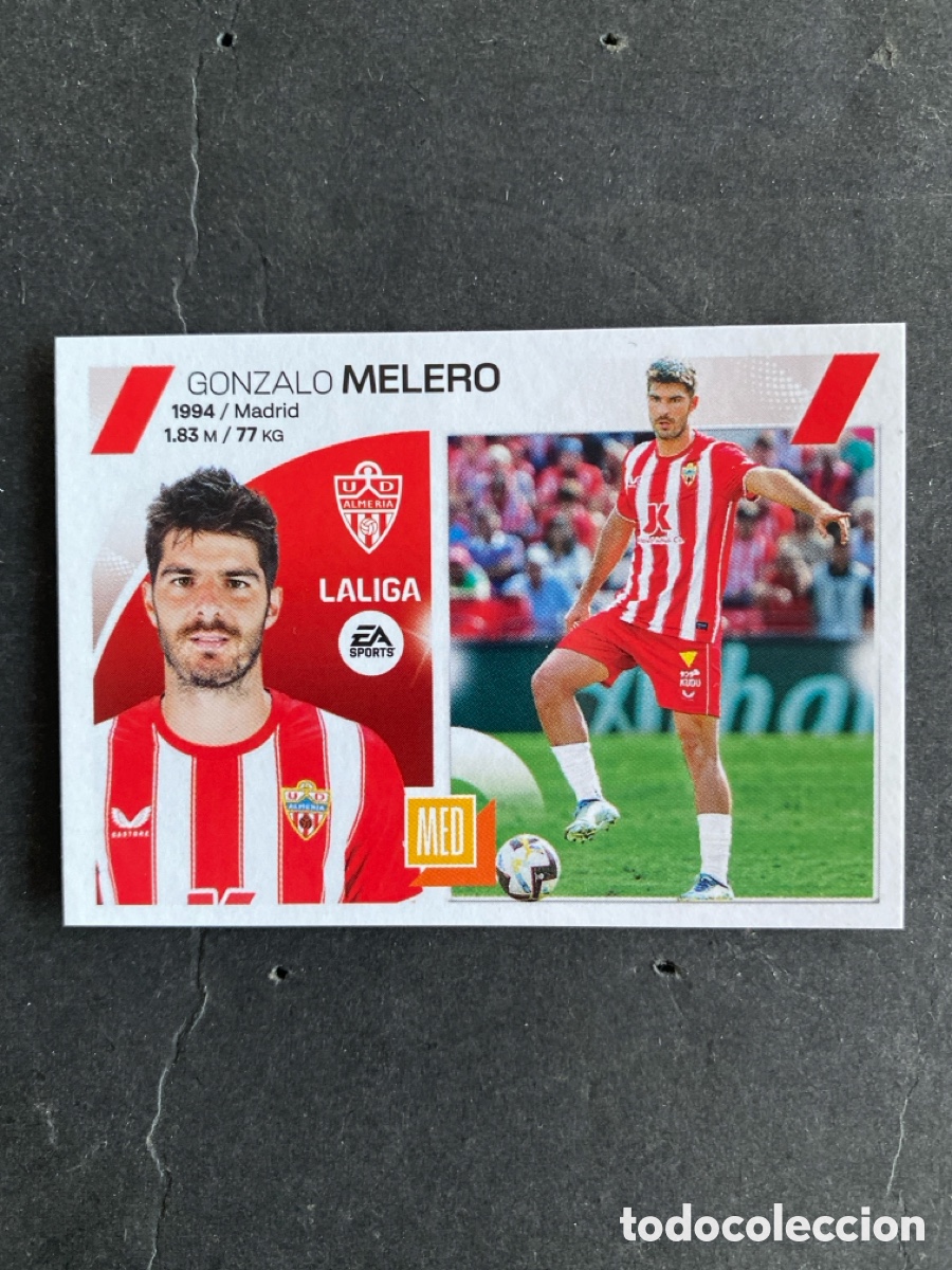 Cartes &agrave; collectionner de Football: Cromo liga 23/24 Almeria N* 12