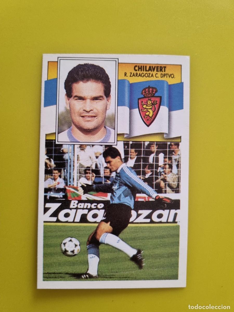 Cartes &agrave; collectionner de Football: CROMO LIGA ESTE 90 91 1990 1991 NUNCA PEGADO SIN PEGAR CHILAVERT REAL ZARAGOZA AR1026