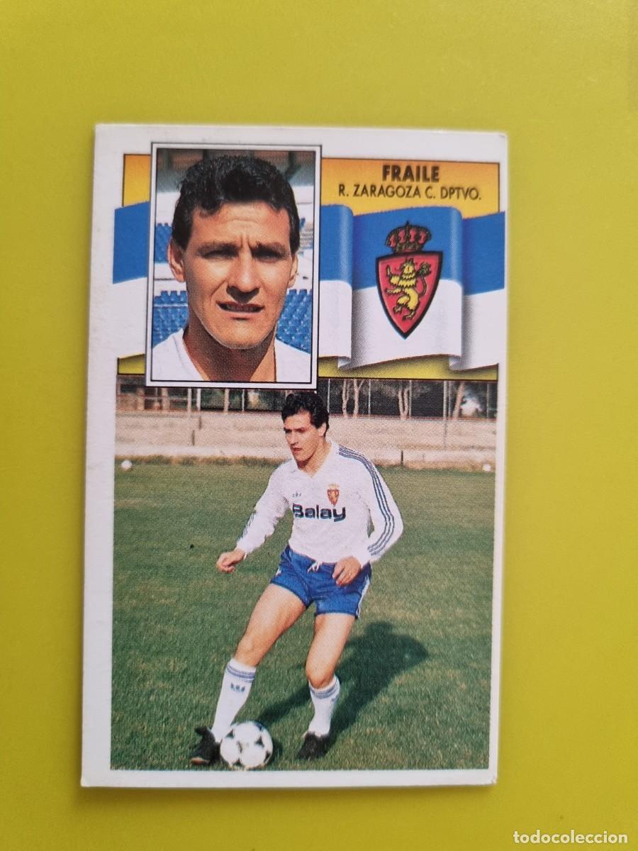 Cromos de f&uacute;tbol: CROMO LIGA ESTE 90 91 1990 1991 NUNCA PEGADO SIN PEGAR FRAILE REAL ZARAGOZA AR1026