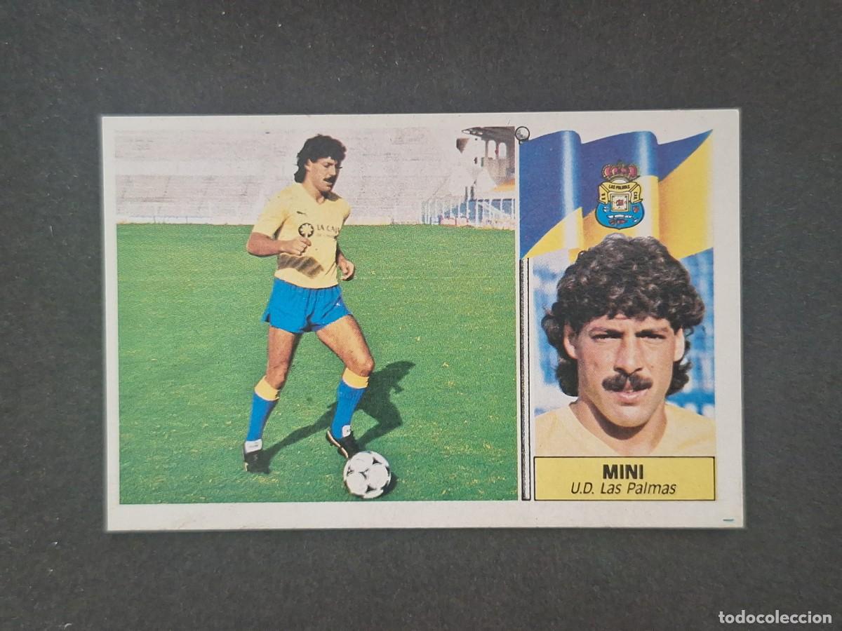 Cromos de f&uacute;tbol: L5 MINI U. D. LAS PALMAS LIGA ESTE 1986 1987 86 87 DESPEGADO RECUPERADO