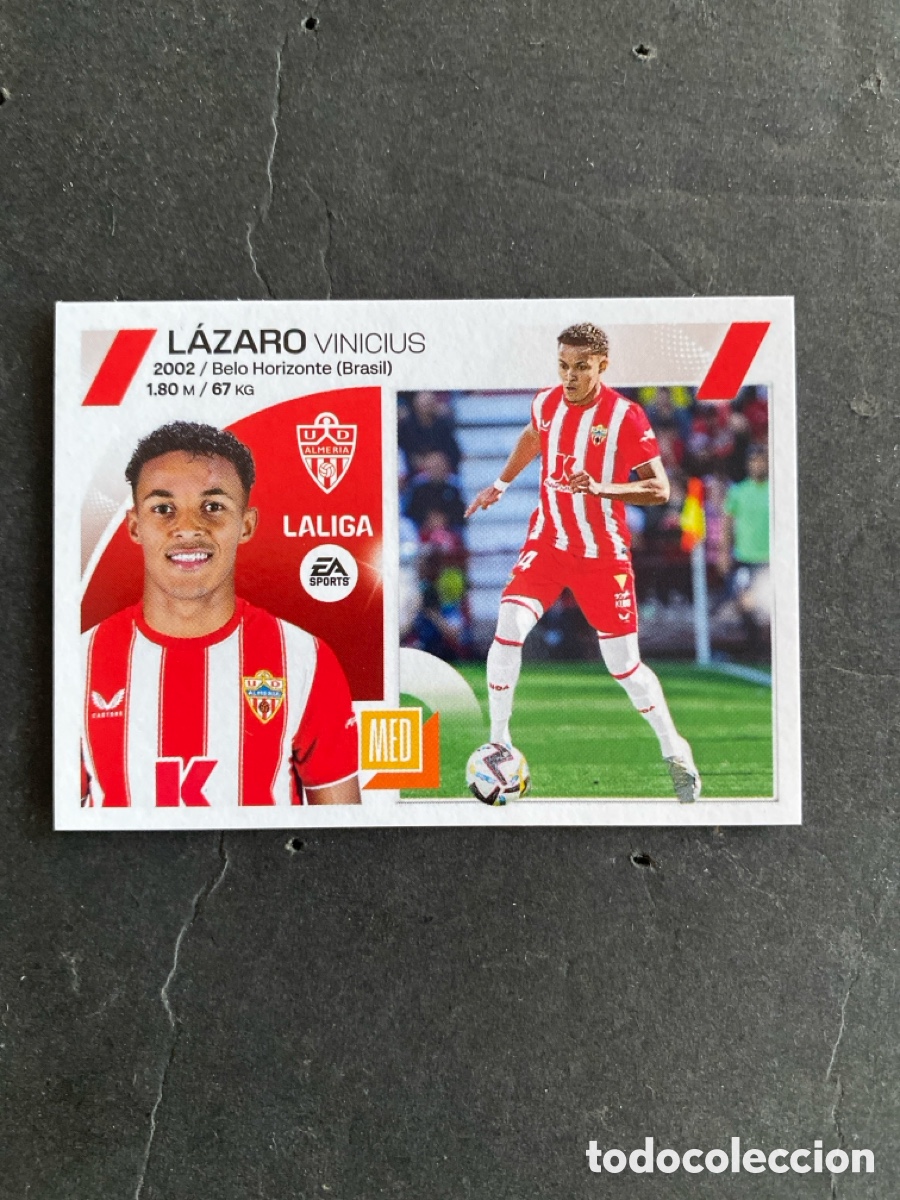 Cromos de f&uacute;tbol: Cromo liga 23/24 Almeria N* 15