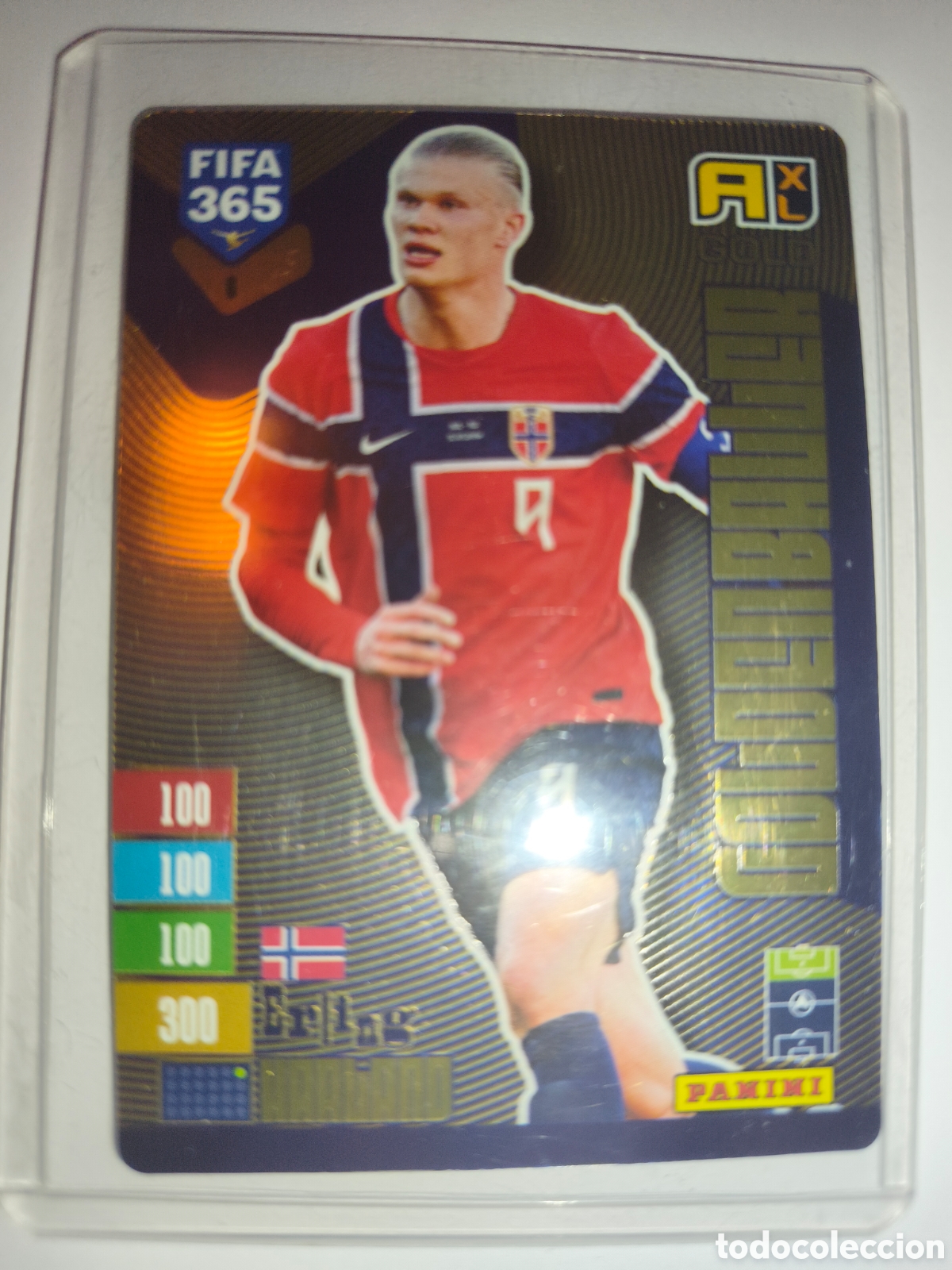 Cromos de f&uacute;tbol: FIFA 365 2027. GOLDEN BALLER HAALAND