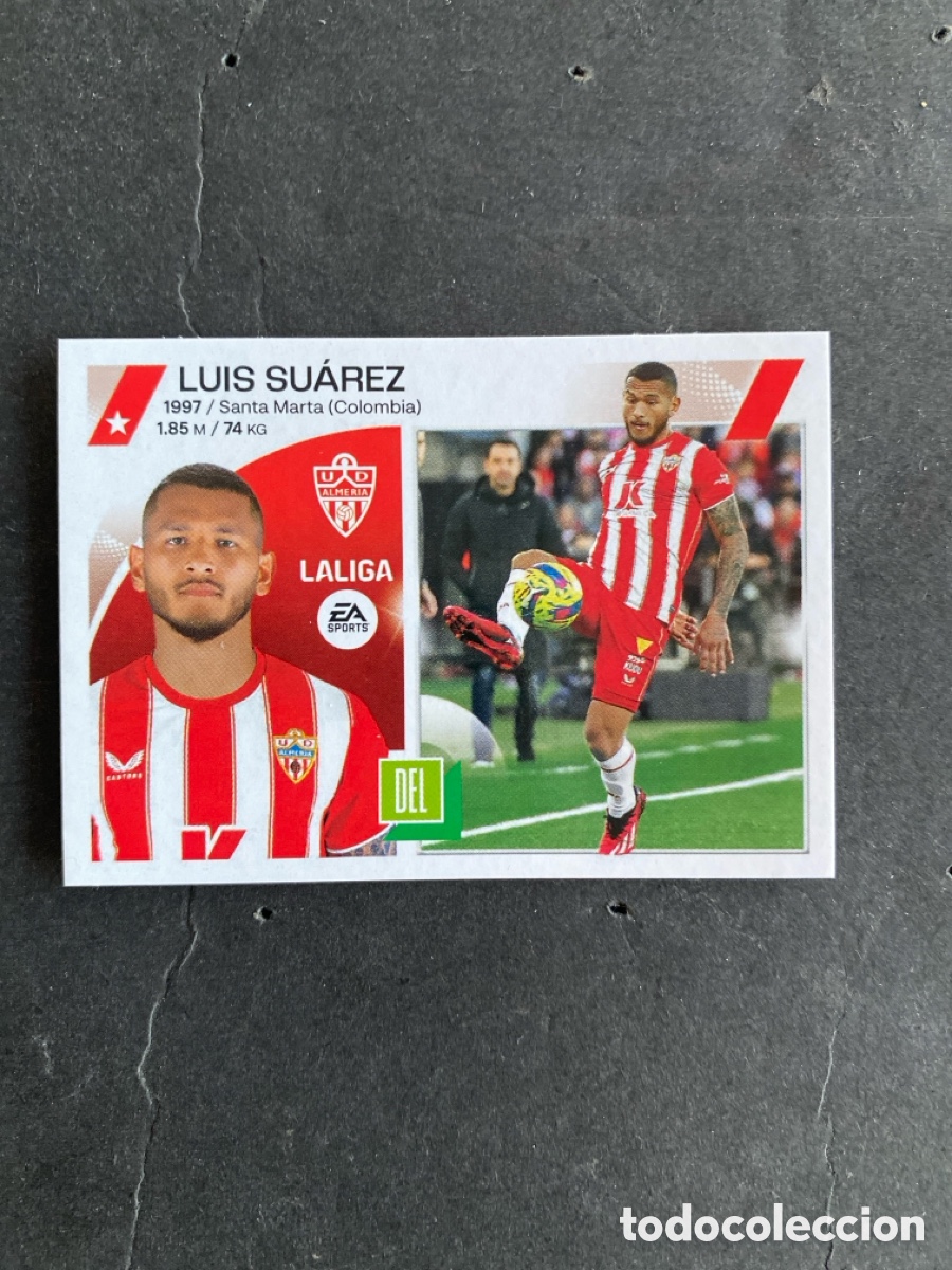 Cromos de f&uacute;tbol: Cromo liga 23/24 Almeria N* 19