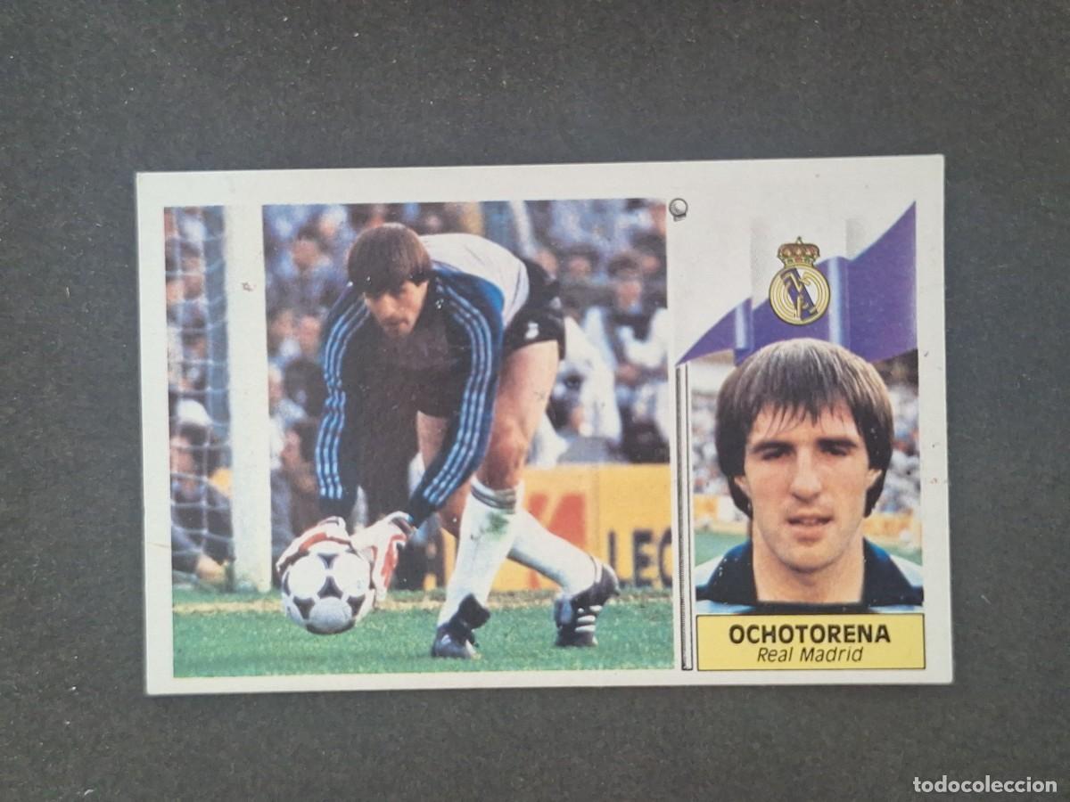 Cromos de f&uacute;tbol: L5 OCHOTORENA REAL MADRID LIGA ESTE 1986 1987 86 87 DESPEGADO RECUPERADO