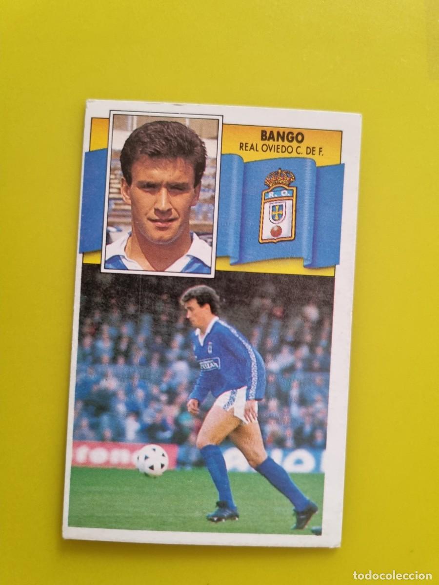 Cromos de f&uacute;tbol: CROMO LIGA ESTE 90 91 1990 1991 NUNCA PEGADO SIN PEGAR BANGO REAL OVIEDO AR1026