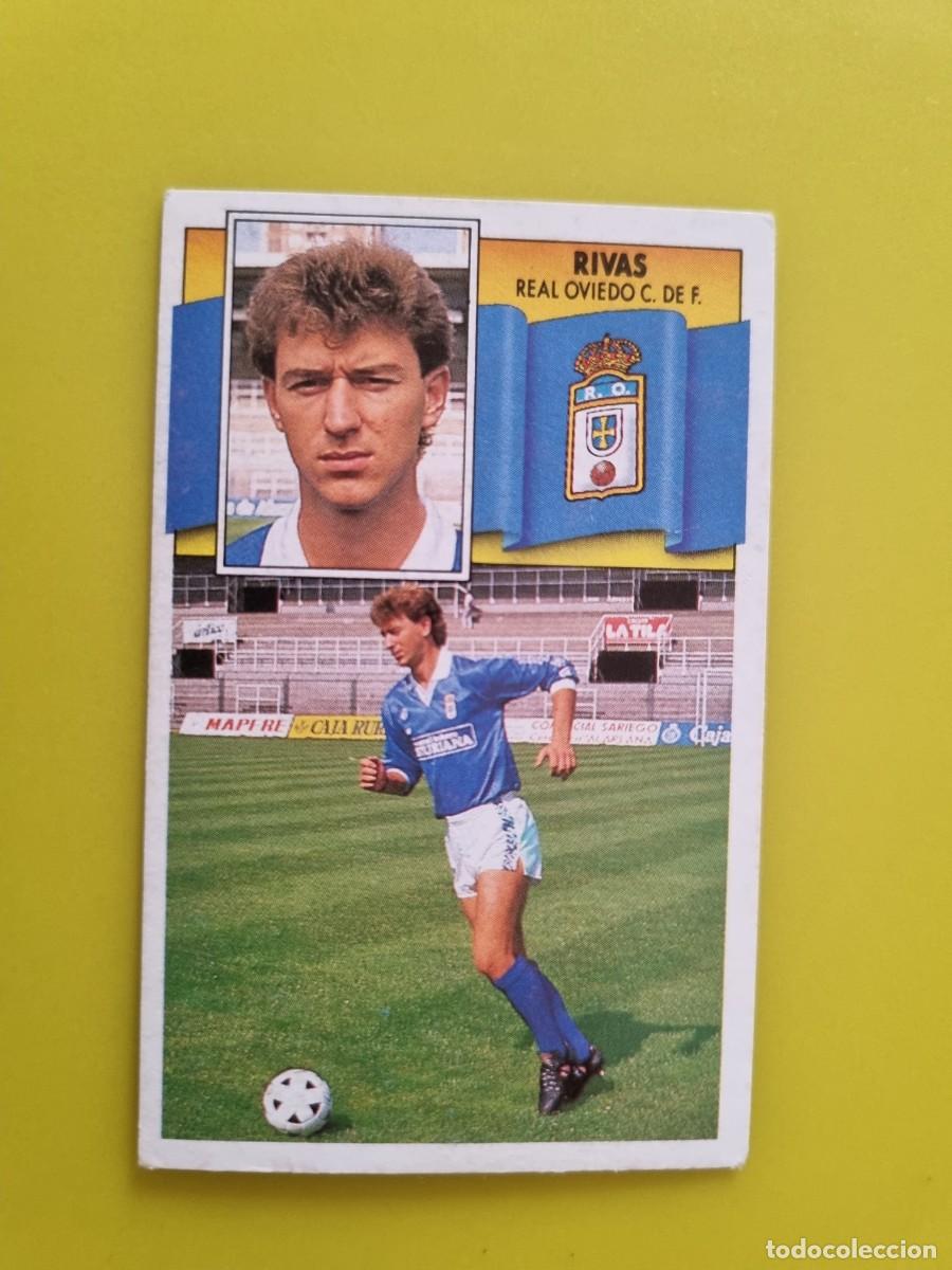 Cromos de f&uacute;tbol: CROMO LIGA ESTE 90 91 1990 1991 NUNCA PEGADO SIN PEGAR RIVAS REAL OVIEDO AR1026