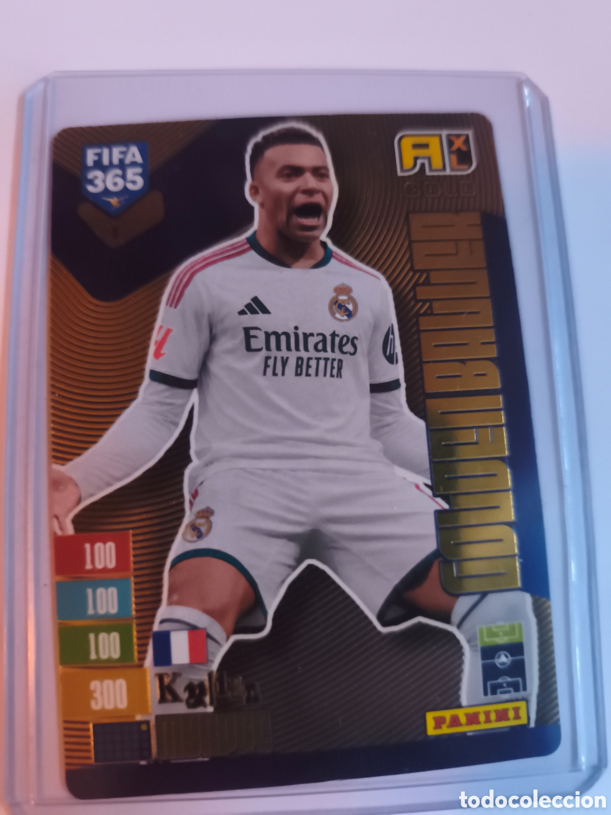 Football Stickers: FIFA 365 2027. GOLDEN BALLER MBAPPE