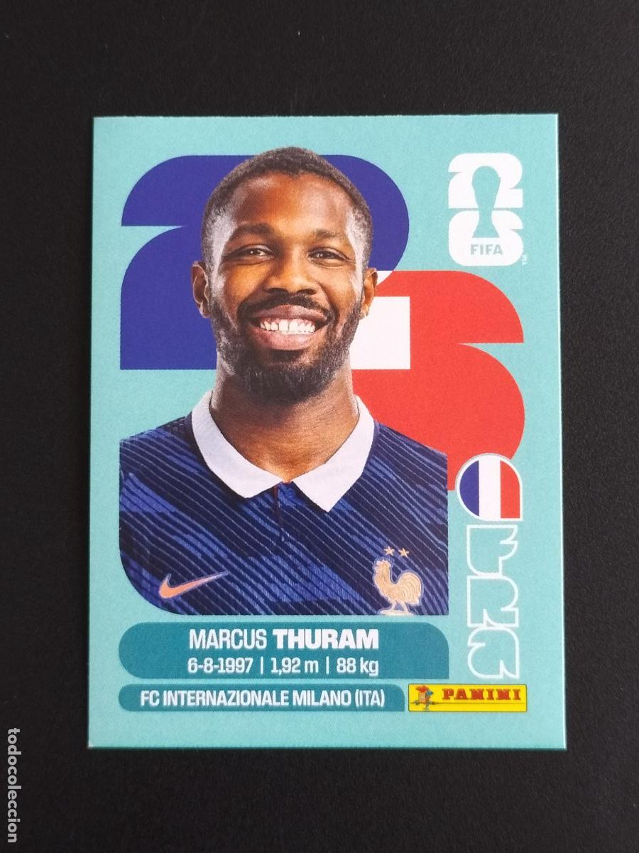 Football Stickers: FRA EXTRA MARCUS THURAM FRANCIA CROMOS STICKER UPDATE MUNDIAL 26 2026 FIFA WORLD CUP PANINI