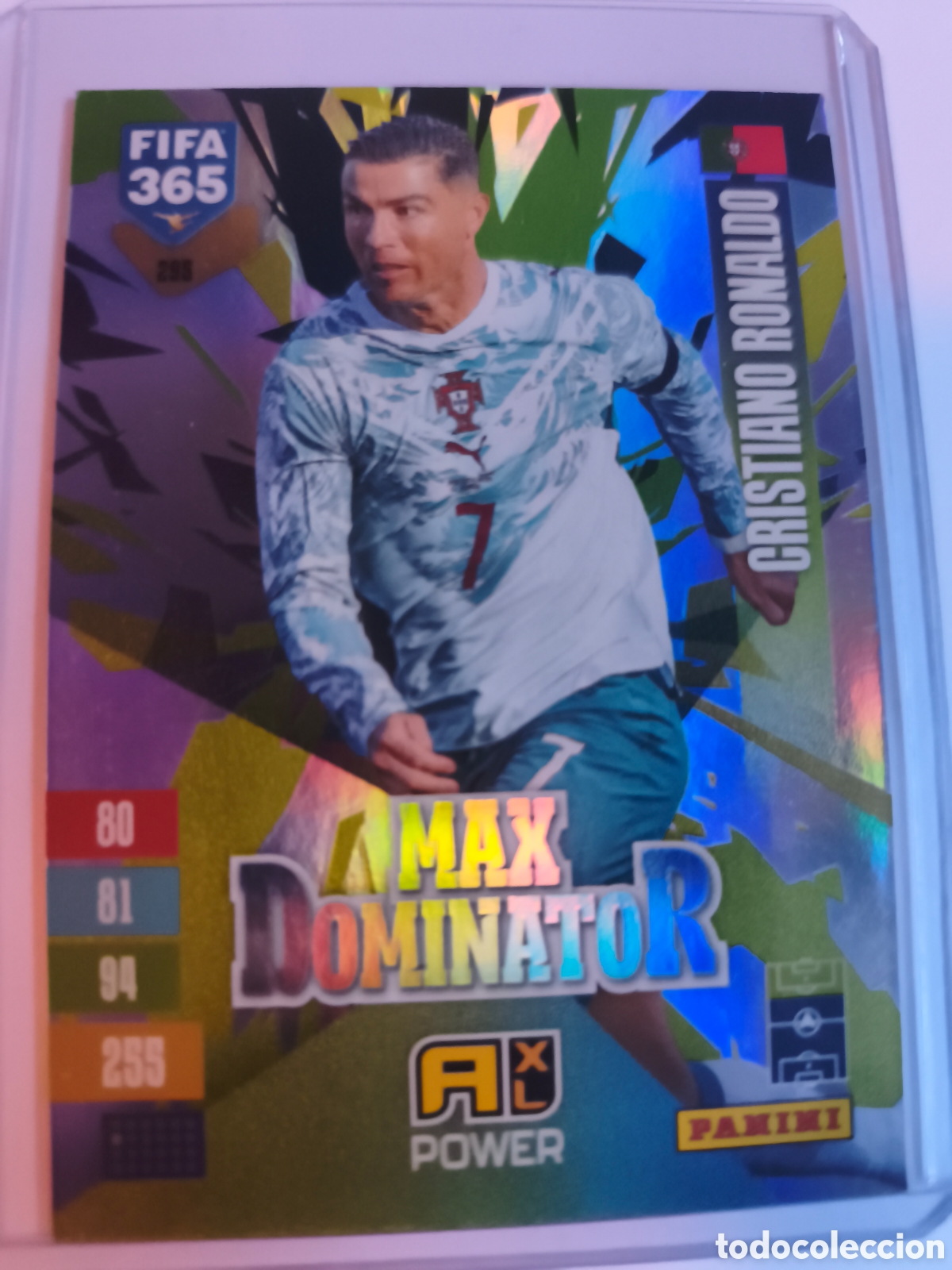Football Stickers: FIFA 365 2027. CRISTIANO RONALDO MAX DOMINATOR