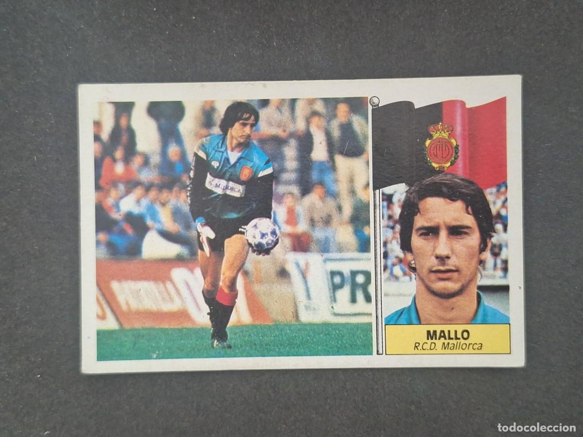 Cromos de f&uacute;tbol: L5 MALLO R. C. D. MALLORCA LIGA ESTE 1986 1987 86 87 DESPEGADO RECUPERADO