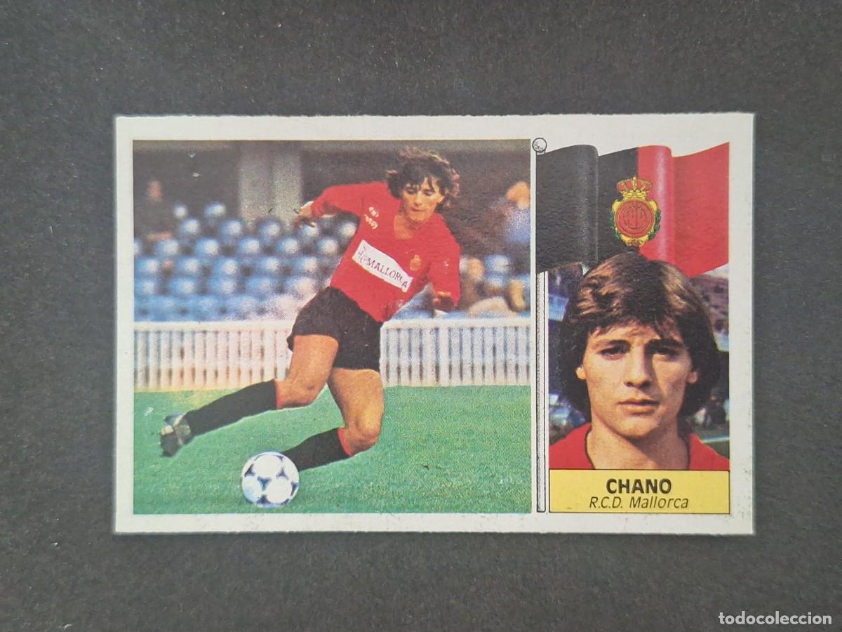 Cromos de f&uacute;tbol: L5 CHANO R. C. D. MALLORCA LIGA ESTE 1986 1987 86 87 DESPEGADO RECUPERADO