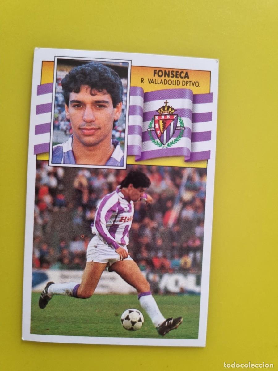 Cromos de f&uacute;tbol: CROMO LIGA ESTE 90 91 1990 1991 NUNCA PEGADO SIN PEGAR FONSECA REAL VALLADOLID AR1026