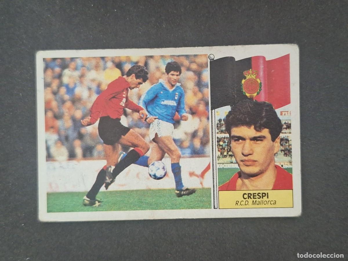 Cromos de f&uacute;tbol: L5 CRESPI R. C. D. MALLORCA LIGA ESTE 1986 1987 86 87 DESPEGADO RECUPERADO