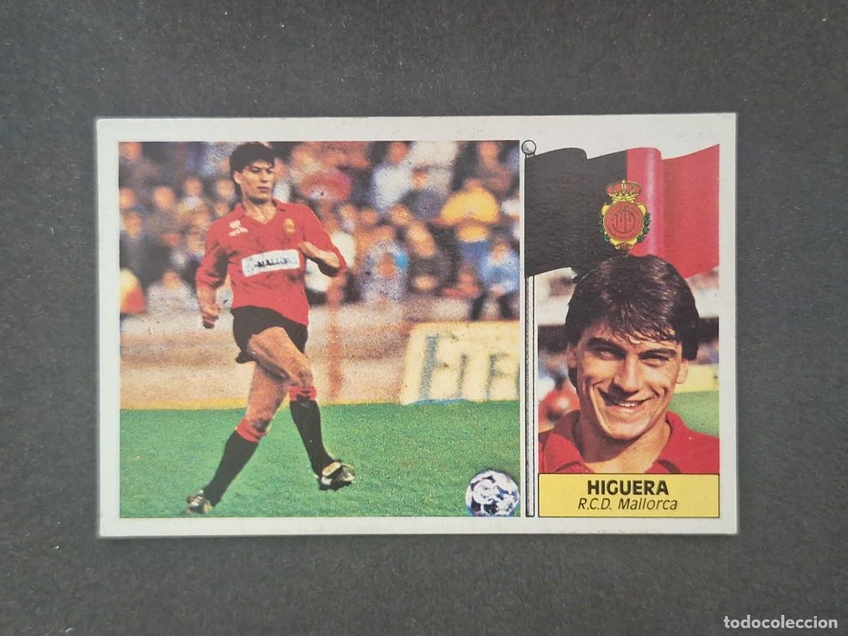Cromos de f&uacute;tbol: L5 HIGUERA R. C. D. MALLORCA LIGA ESTE 1986 1987 86 87 DESPEGADO RECUPERADO