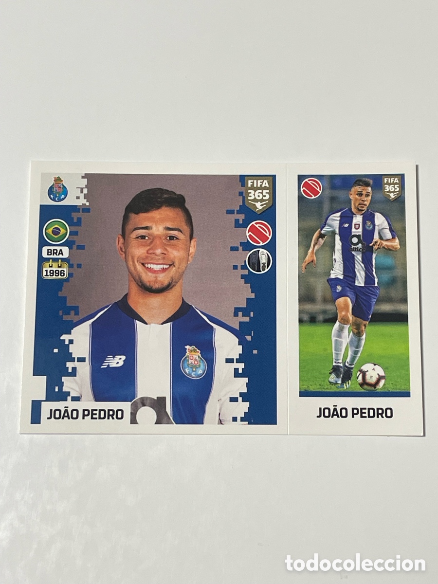 Cromos de f&uacute;tbol: Jo&atilde;o Pedro Oporto Panini 365 18/19 #254