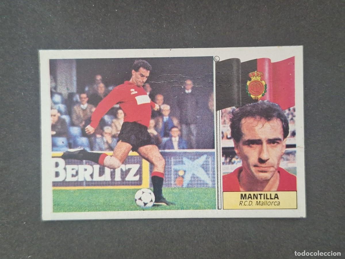 Cromos de f&uacute;tbol: L5 MANTILLA R. C. D. MALLORCA LIGA ESTE 1986 1987 86 87 DESPEGADO RECUPERADO