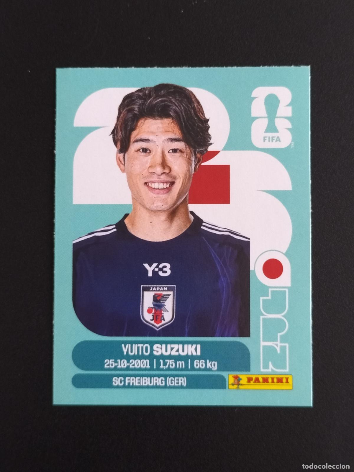 Cromos de f&uacute;tbol: JPN EXTRA YUITO SUZUKI JAPON CROMOS STICKER UPDATE MUNDIAL 26 2026 FIFA WORLD CUP PANINI