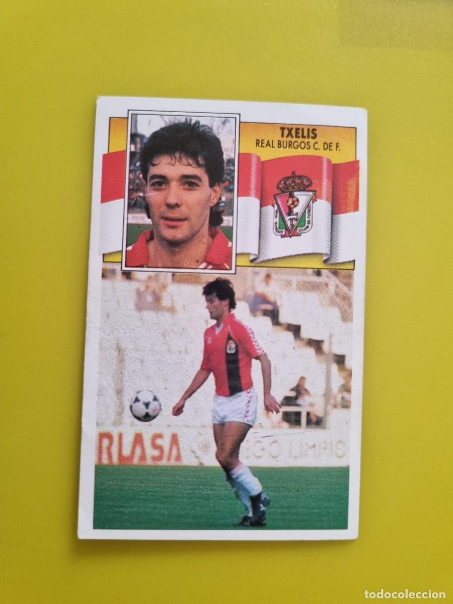 Cromos de f&uacute;tbol: CROMO LIGA ESTE 90 91 1990 1991 NUNCA PEGADO SIN PEGAR TXELIS REAL BURGOS CF AR1026