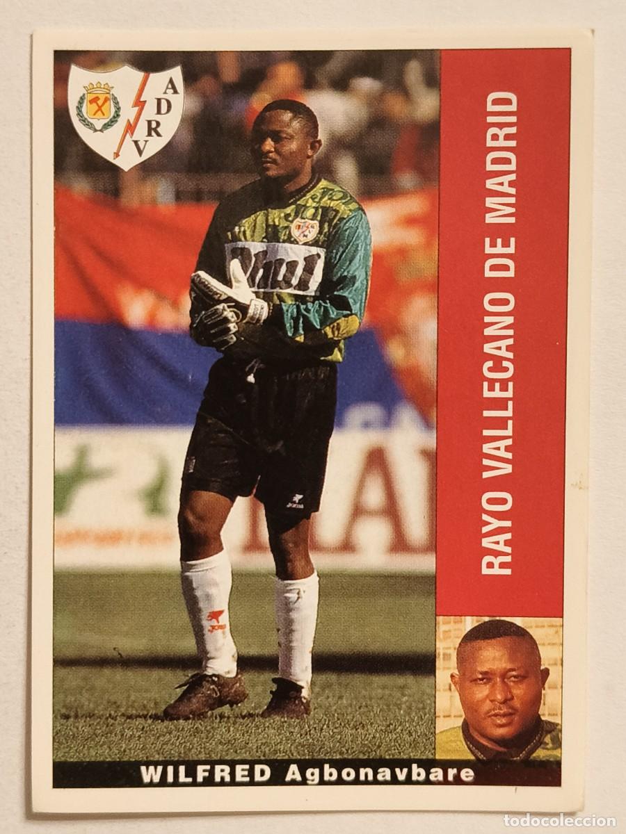Cromos de f&uacute;tbol: #WILFRED (RAYO VALLECANO) LIGA 95/96 PANINI