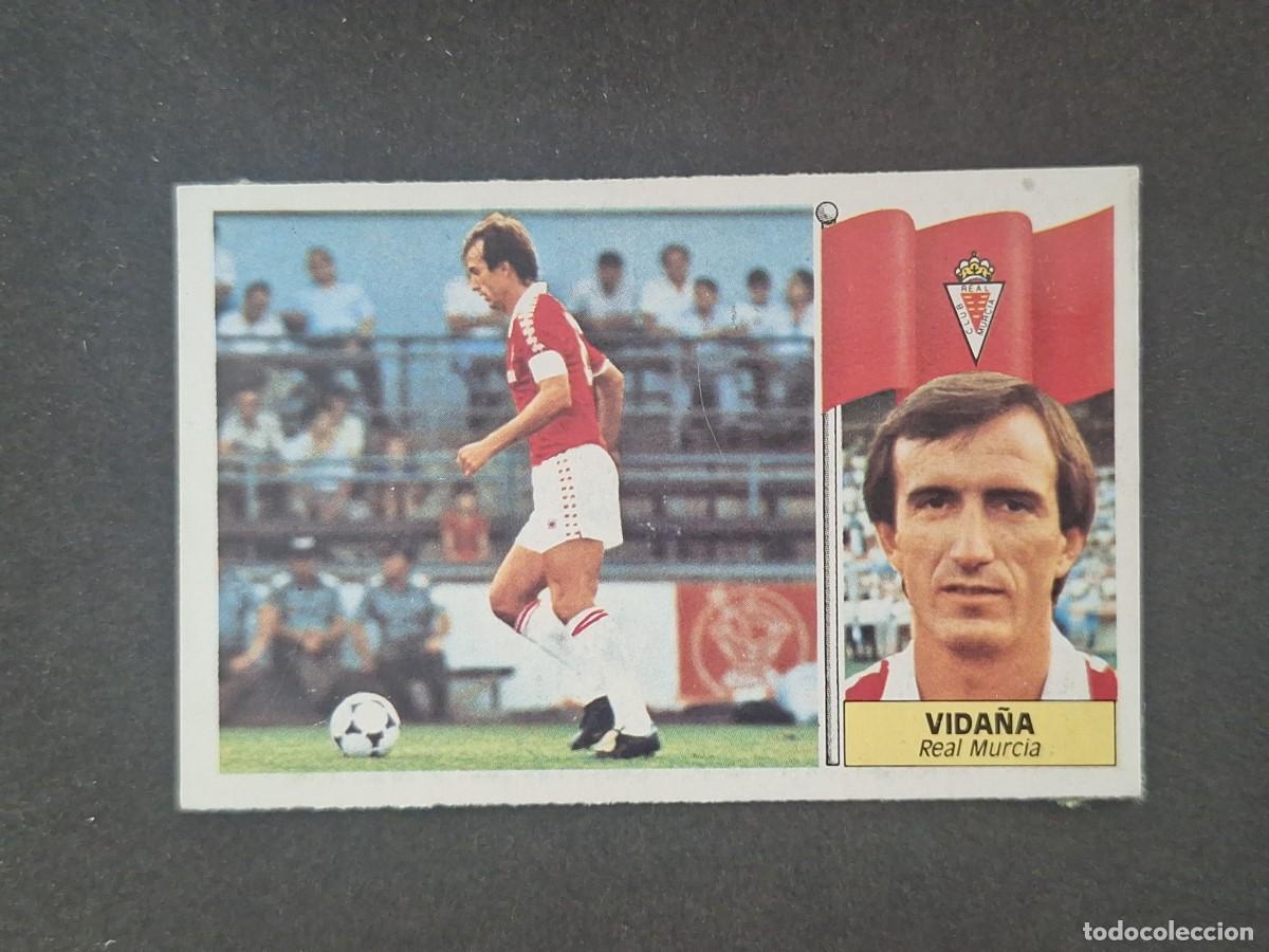 Cromos de Futebol: L5 VIDA&Ntilde;A REAL MURCIA C. F. LIGA ESTE 1986 1987 86 87 DESPEGADO RECUPERADO