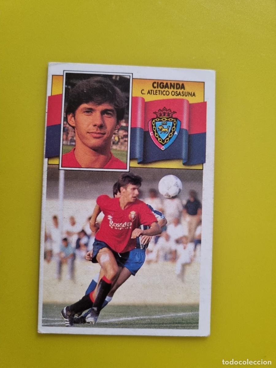 Cromos de Futebol: CROMO LIGA ESTE 90 91 1990 1991 NUNCA PEGADO SIN PEGAR CIGANDA CA OSASUNA AR1026