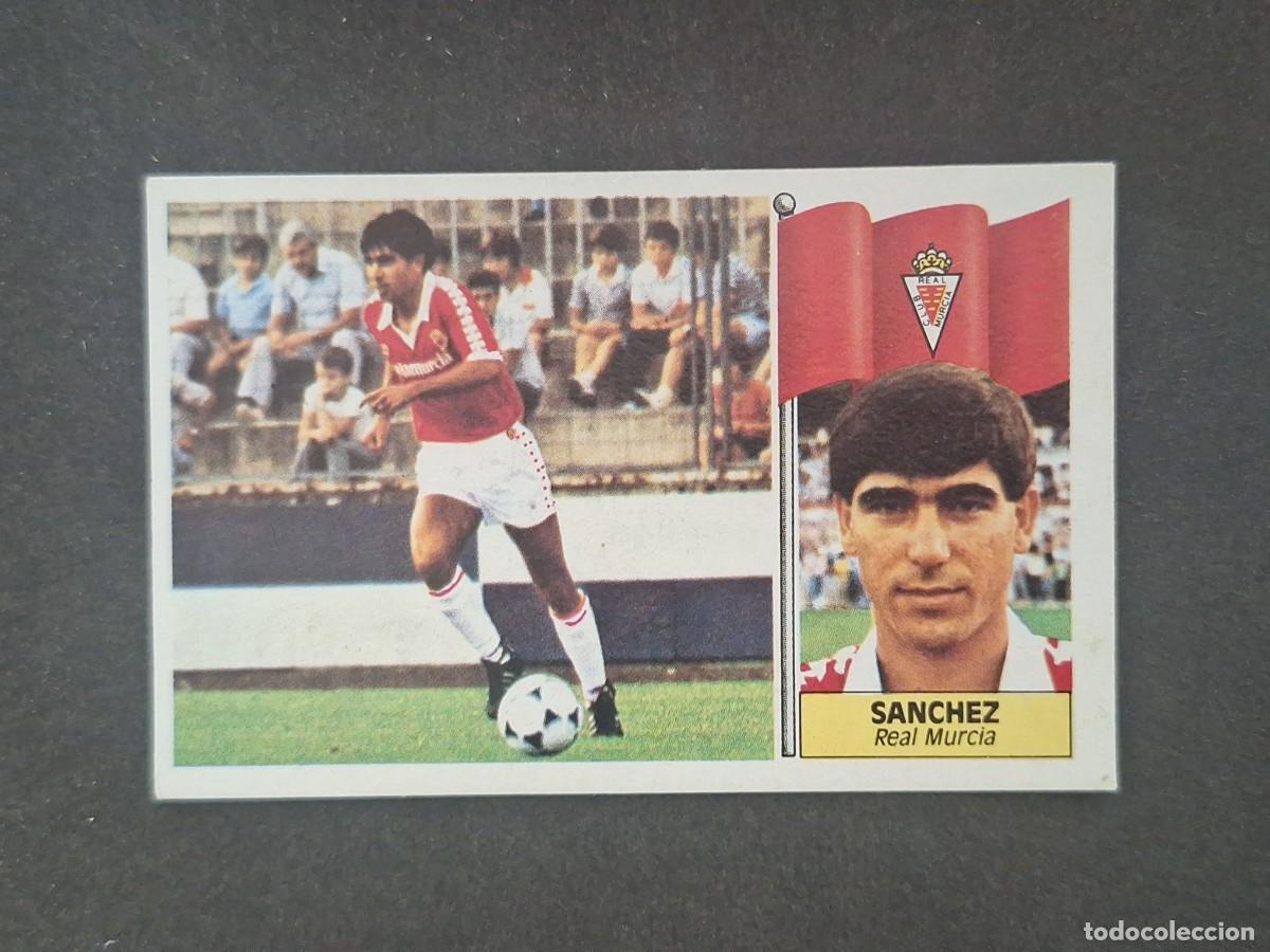Cromos de Futebol: L5 SANCHEZ REAL MURCIA C. F. LIGA ESTE 1986 1987 86 87 DESPEGADO RECUPERADO