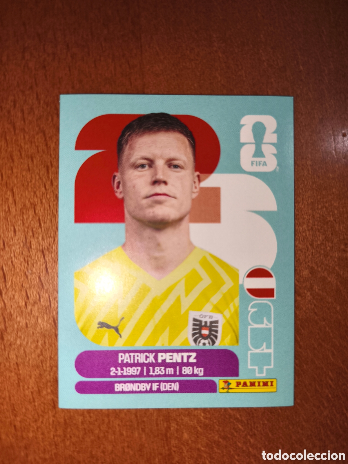 Cromos de Futebol: AUT3 Patrick Pentz AUT 3 Fifa World Cup 2026 Austria