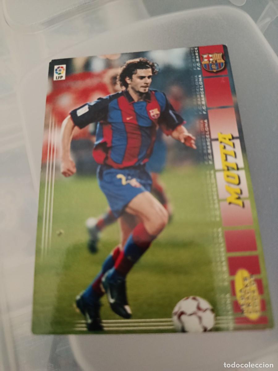 Fu&szlig;ball-Sticker: Megacracks 2004/05. 64- Motta. Barcelona.